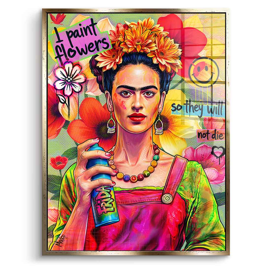 Frida Paint - Szkło akrylowe
