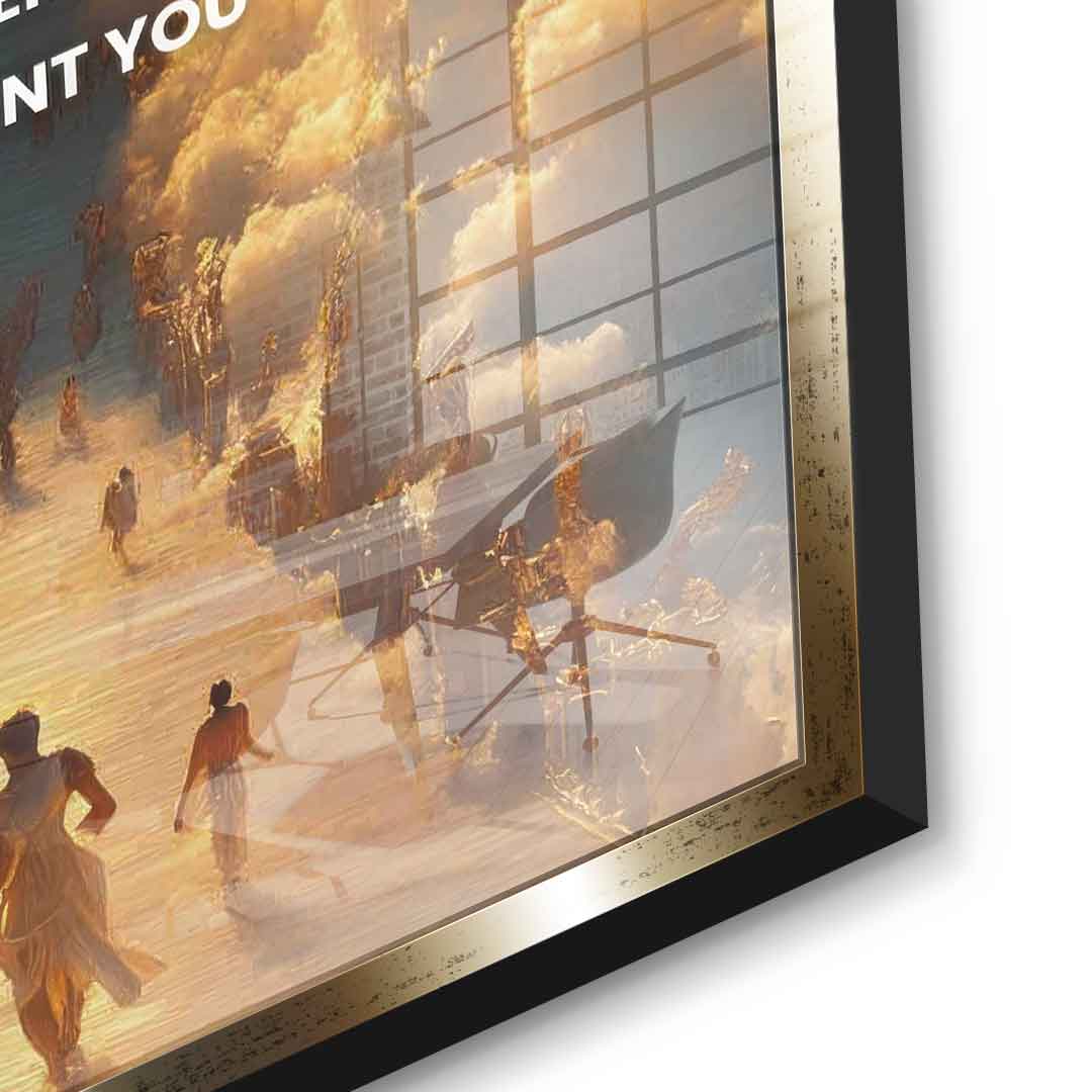 GOD SENT YOU - Acrylic glass