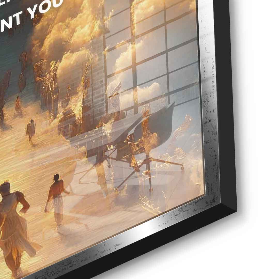 GOD SENT YOU - Acrylic glass