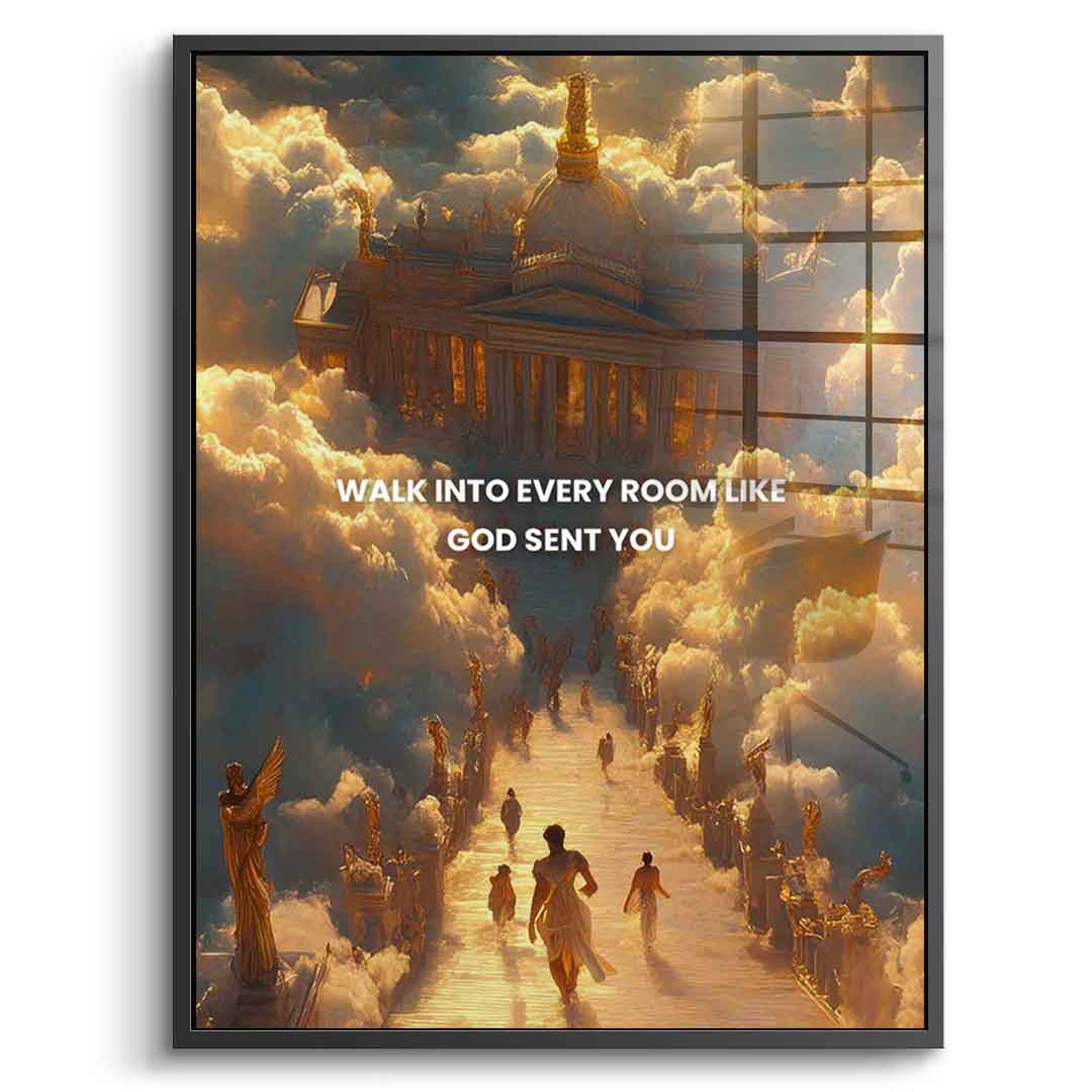 GOD SENT YOU - Acrylic glass