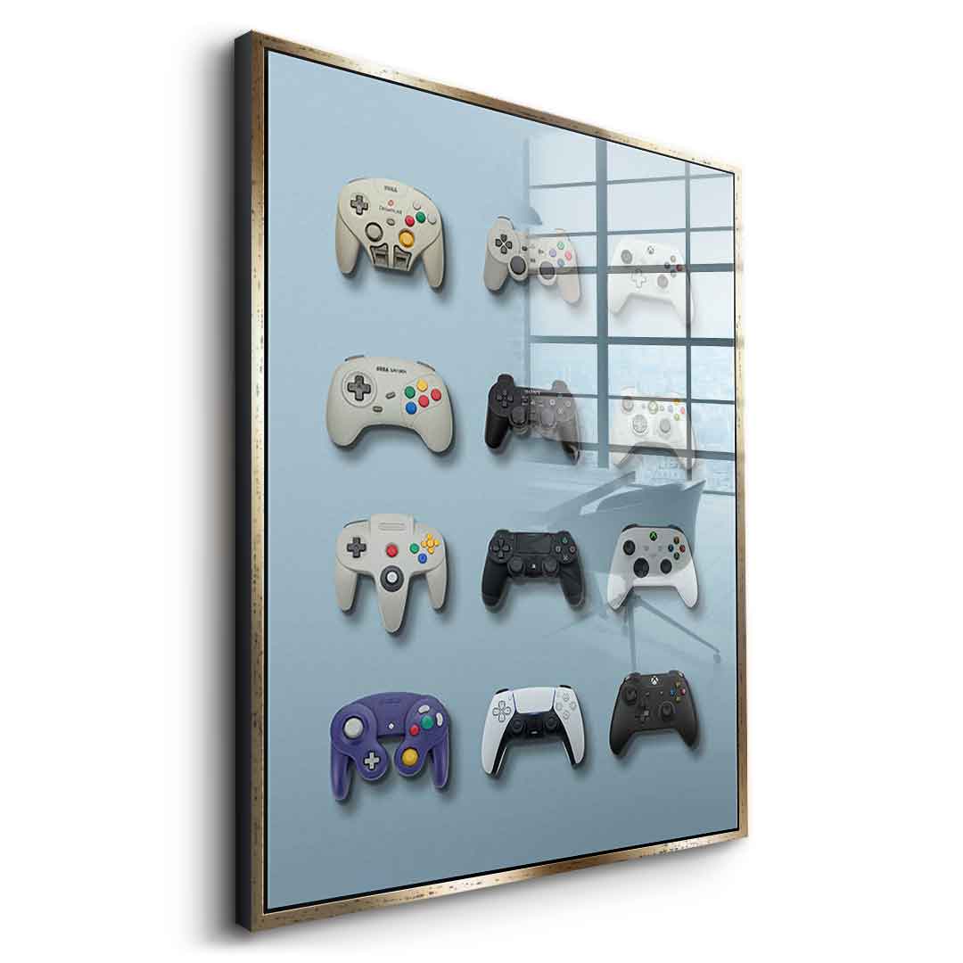 Game Joystick - Acrylglas