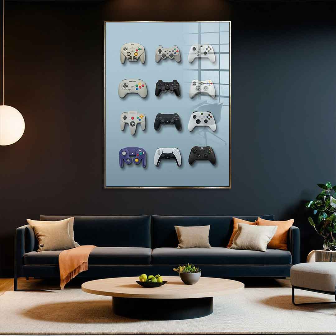 Game Joystick - Acrylglas
