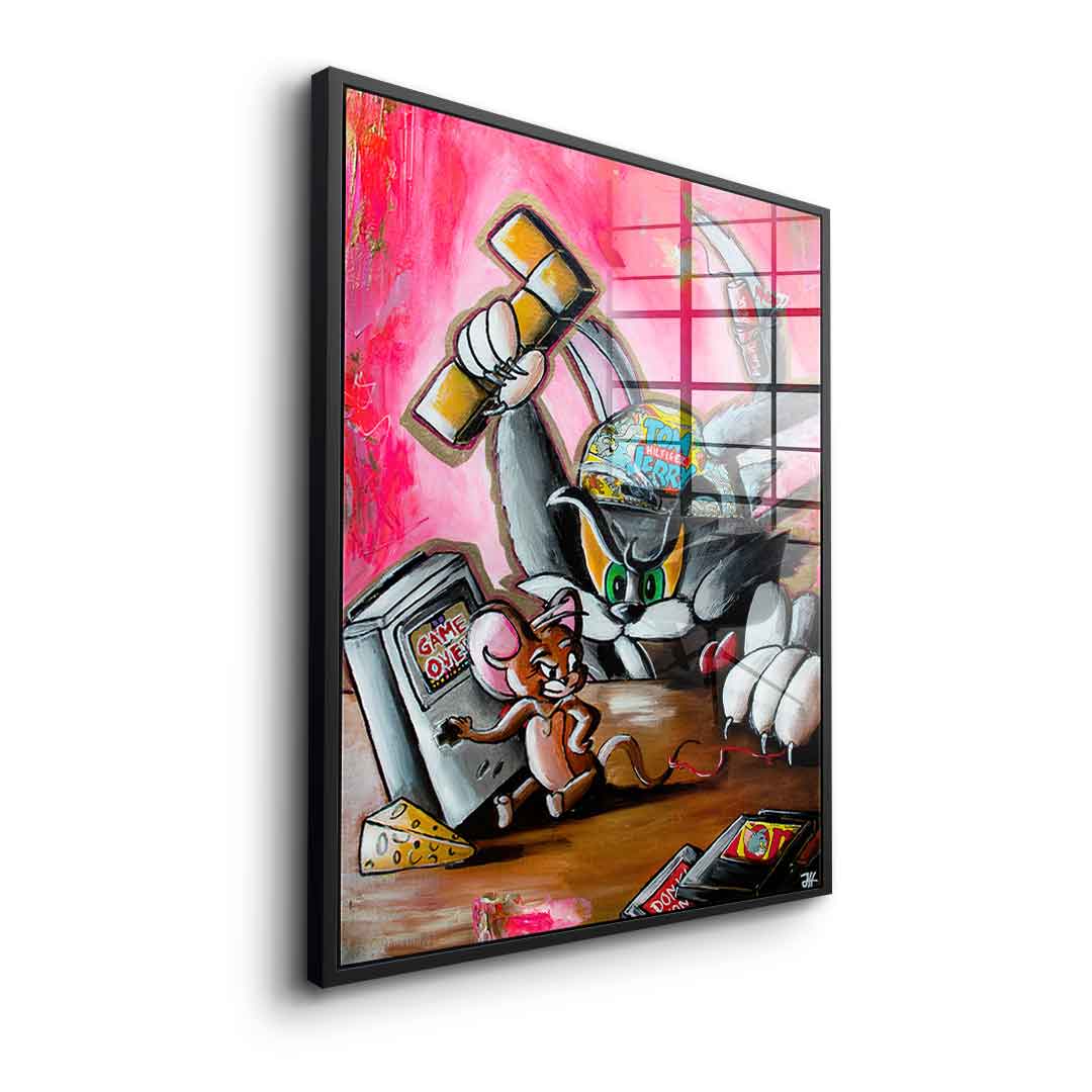Game Over - Acrylglas