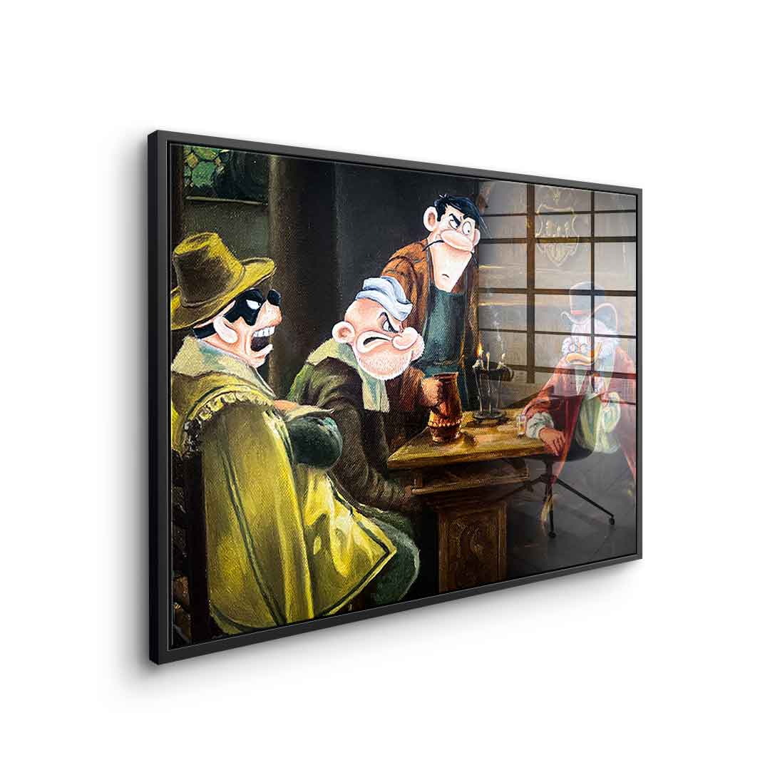 Gangster´s Meeting - Acrylglas