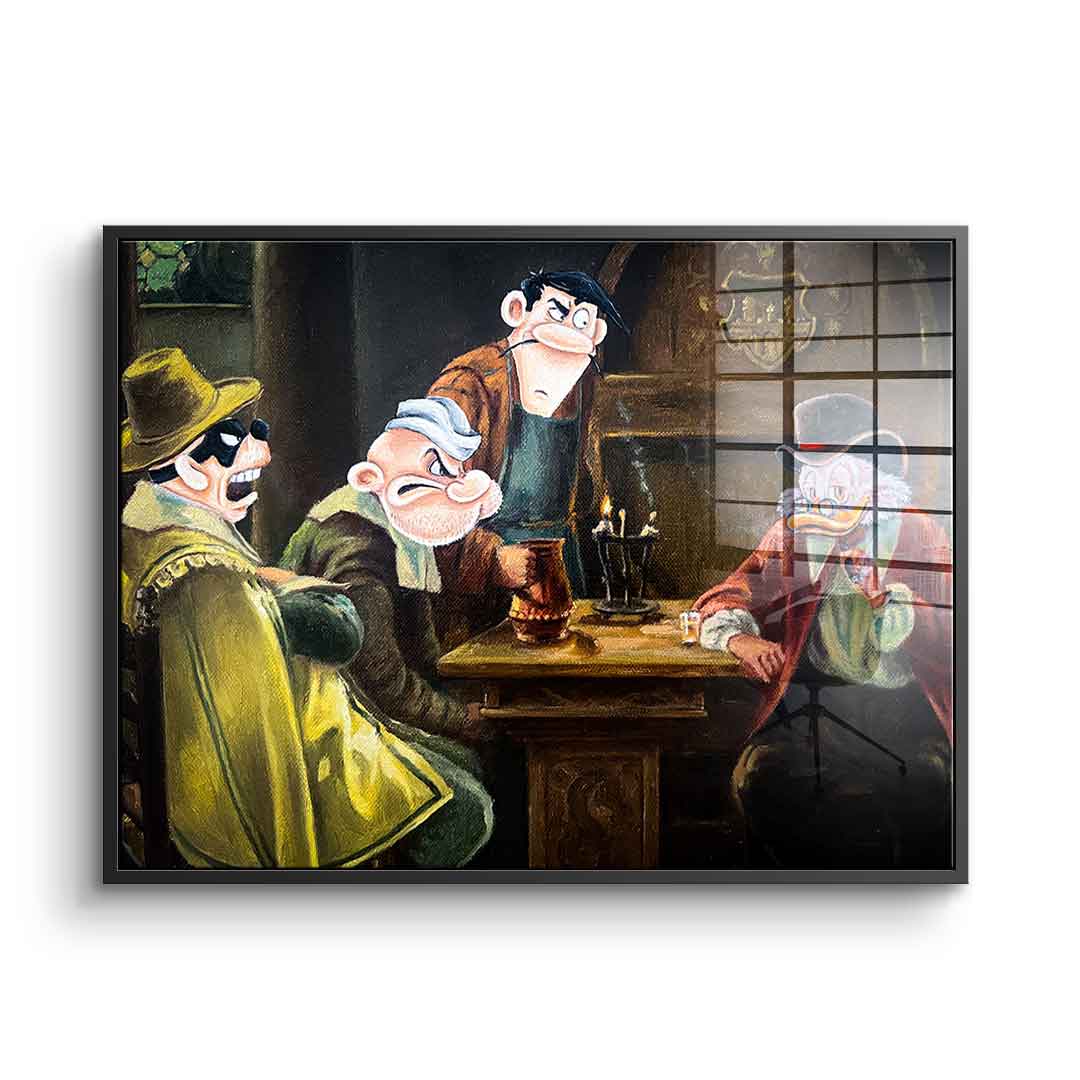 Gangster´s Meeting - Acrylglas