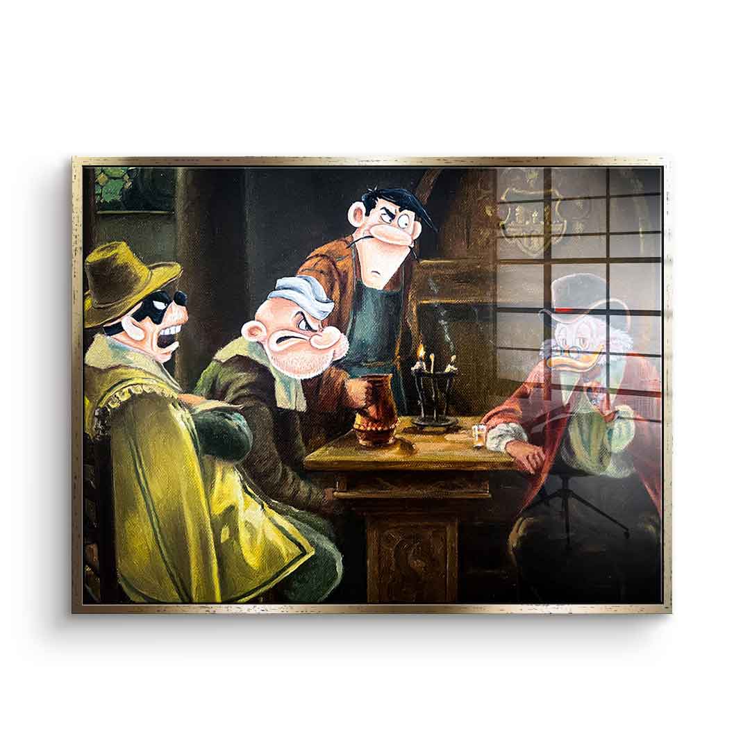 Gangster´s Meeting - Acrylglas