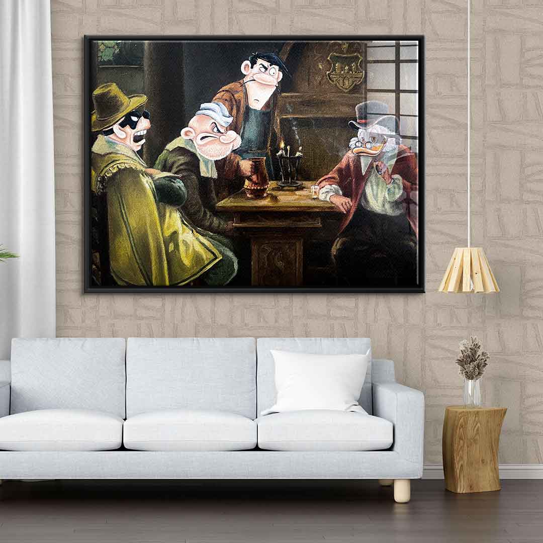 Gangster´s Meeting - Acrylglas