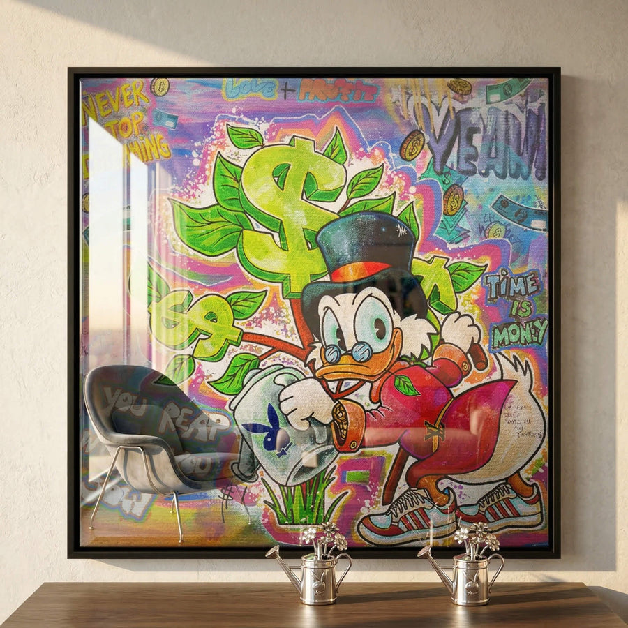 Geldbaum - Acrylglas