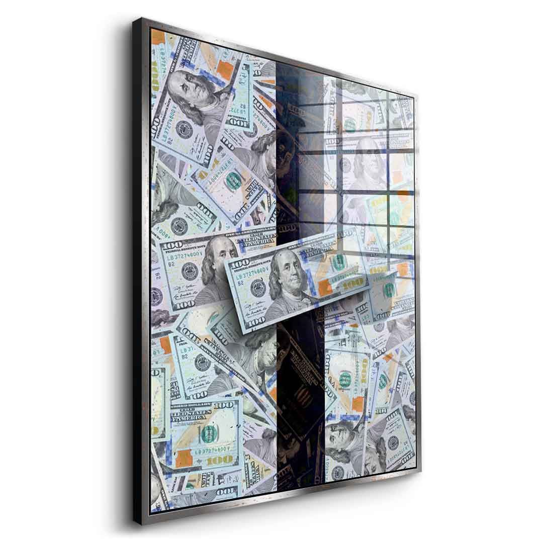 Money Stack - Acrylglas