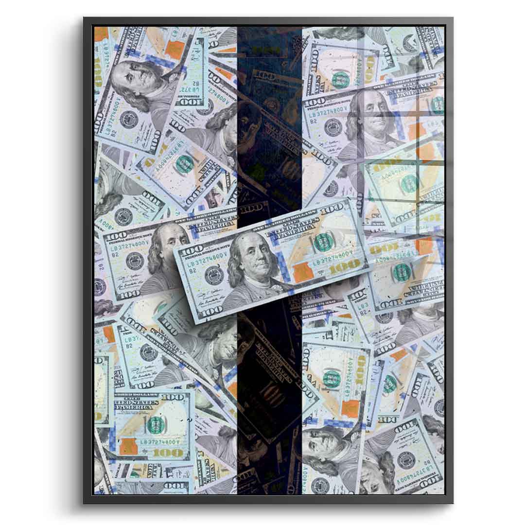 Money Stack - Acrylglas
