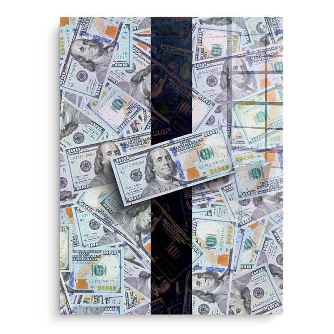 Money Stack - Acrylglas