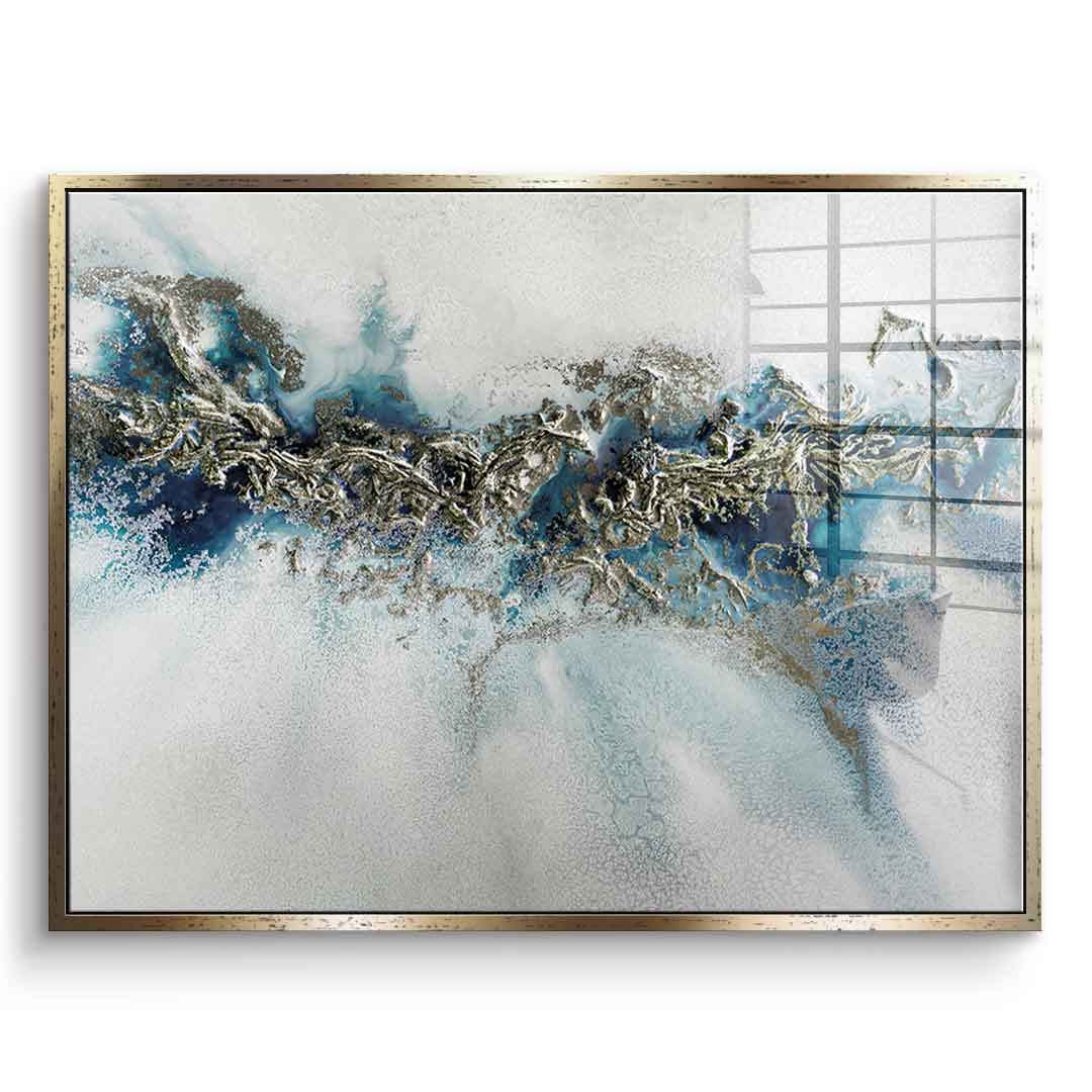 Gilded Weave - Acrylglas