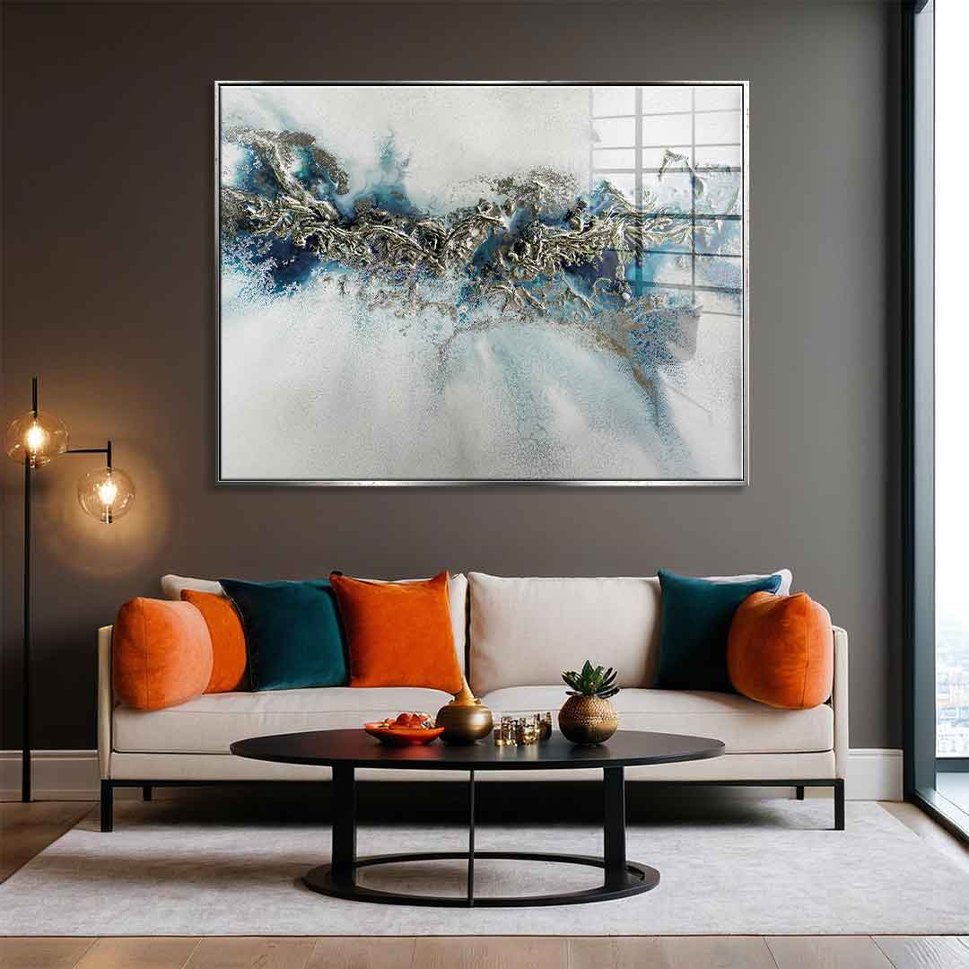 Gilded Weave - Acrylglas