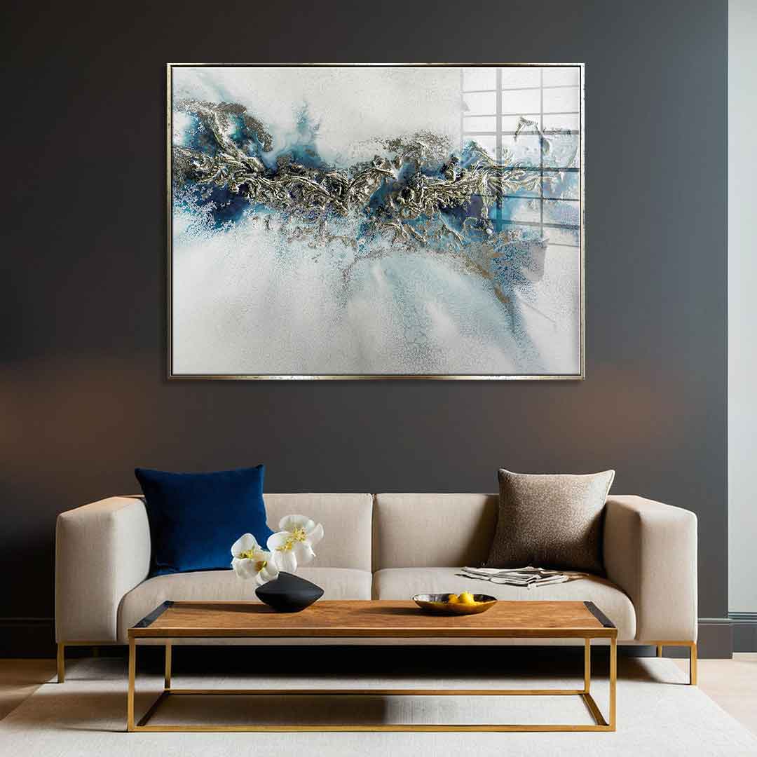 Gilded Weave - Acrylglas
