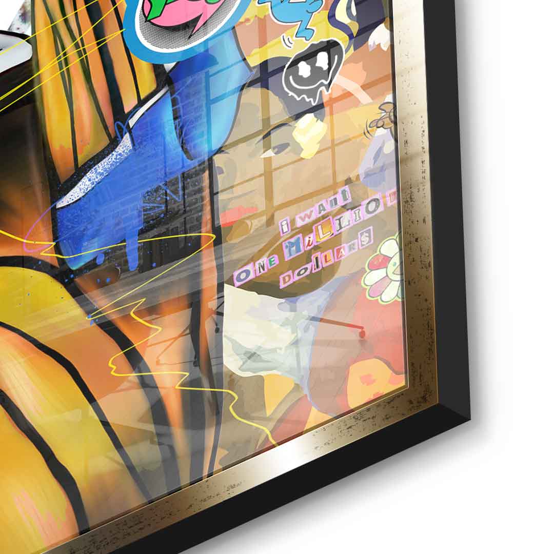 Girl - Where is my mind - Acrylglas