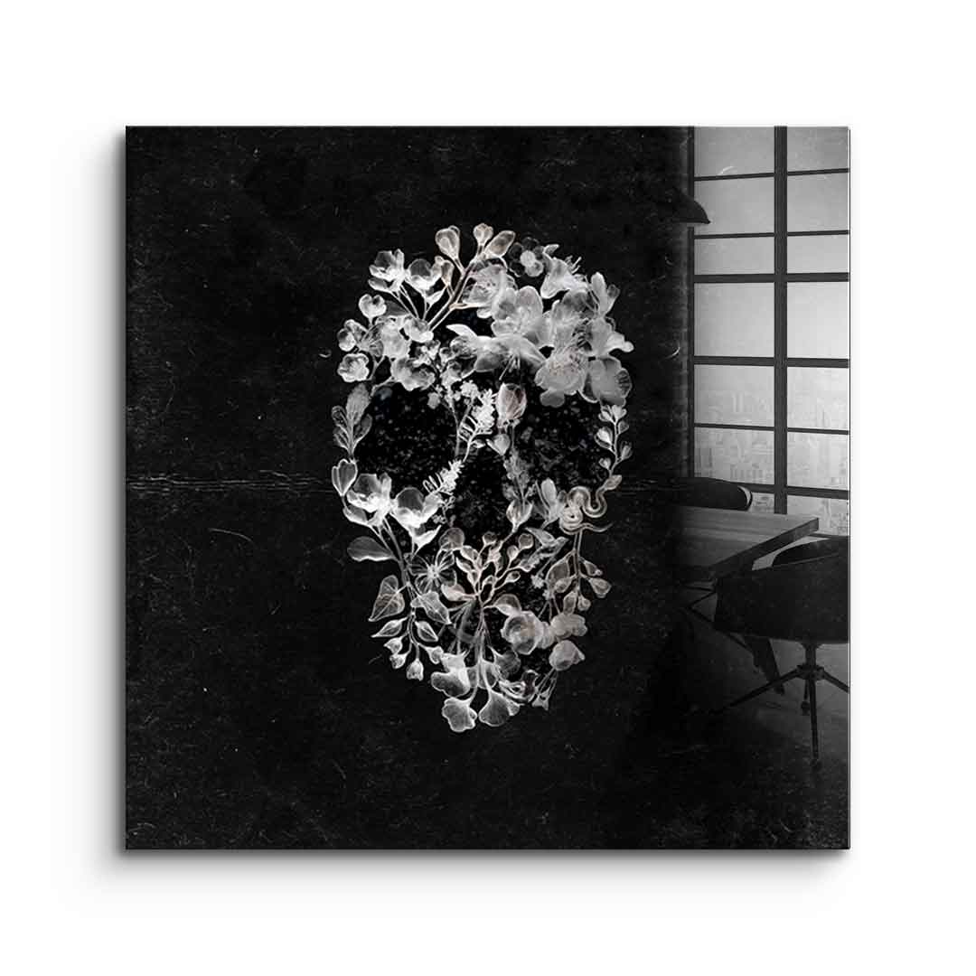 Glass Skull - Acrylic glass