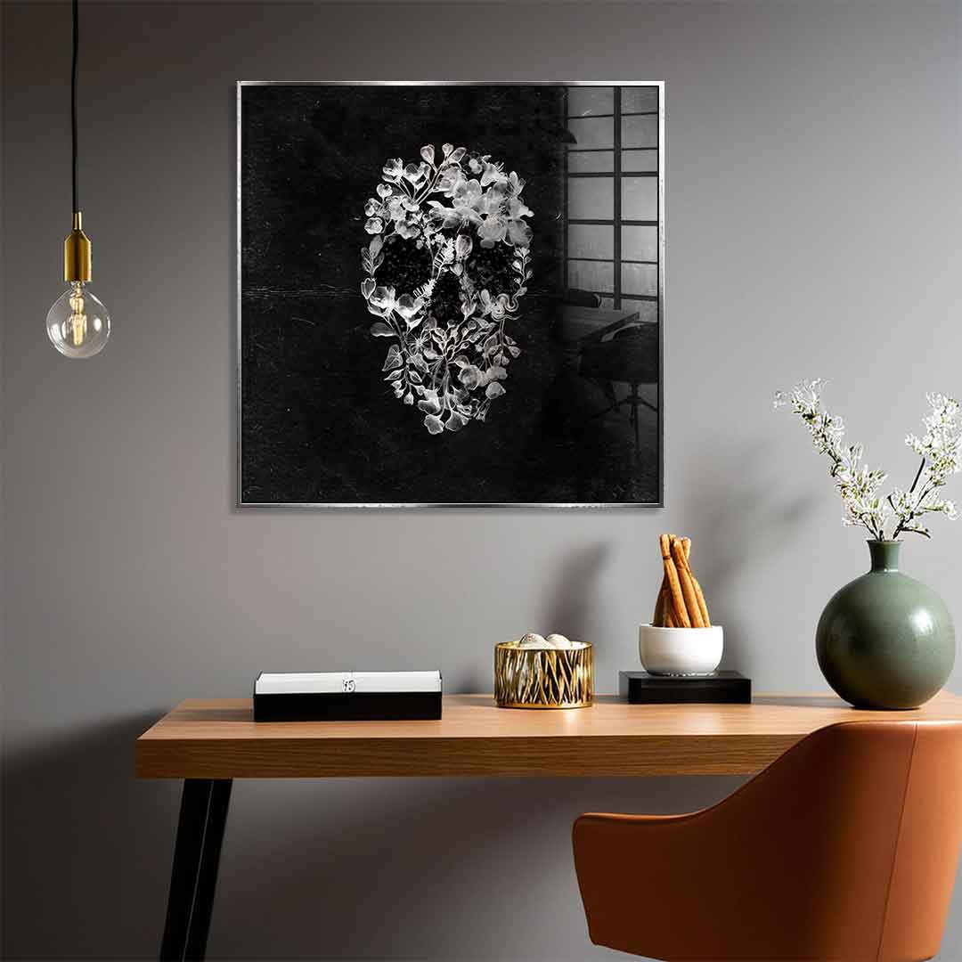 Glass Skull - Acrylic glass