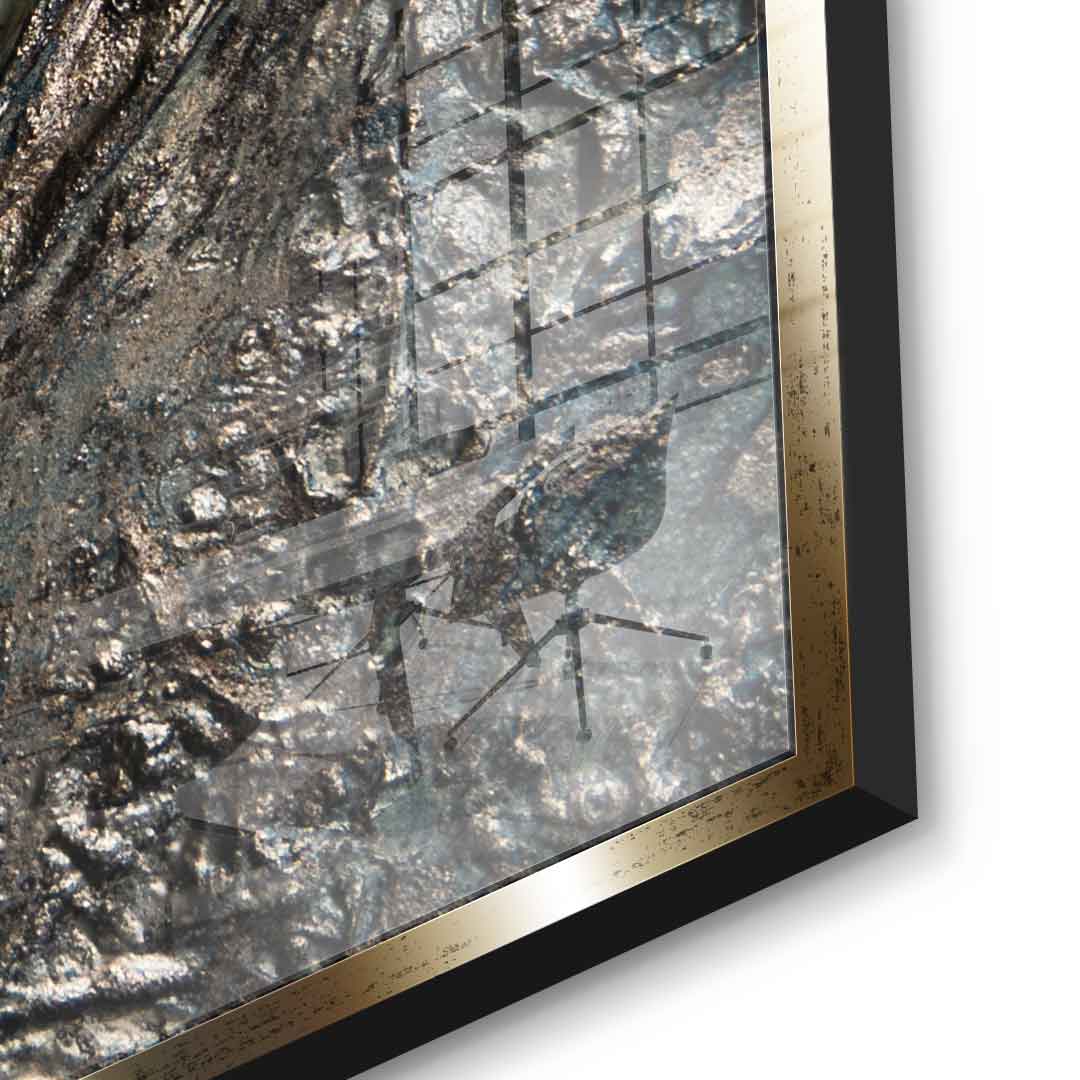 Golden Passion - Acrylglas