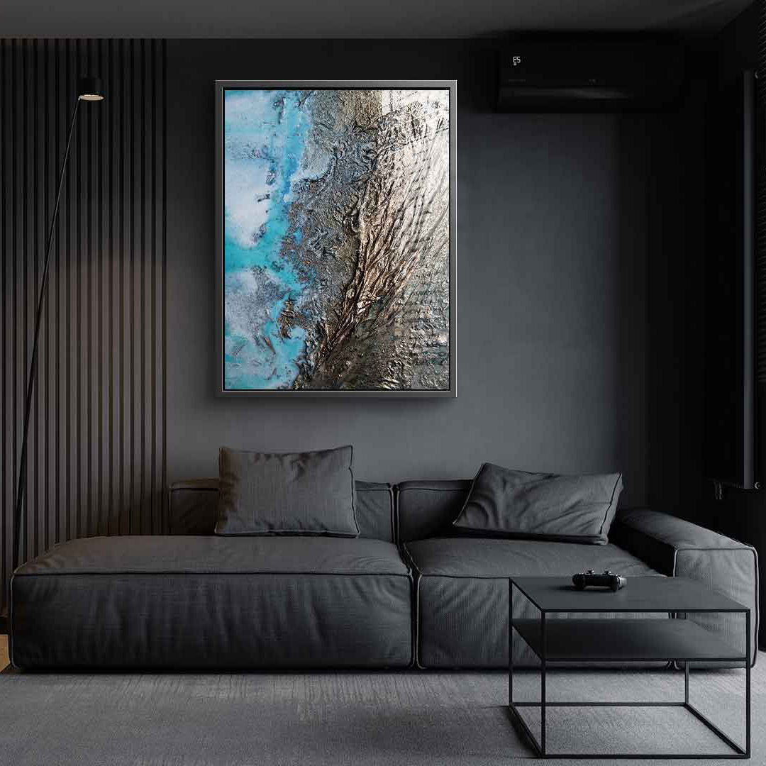 Golden Passion - Acrylglas