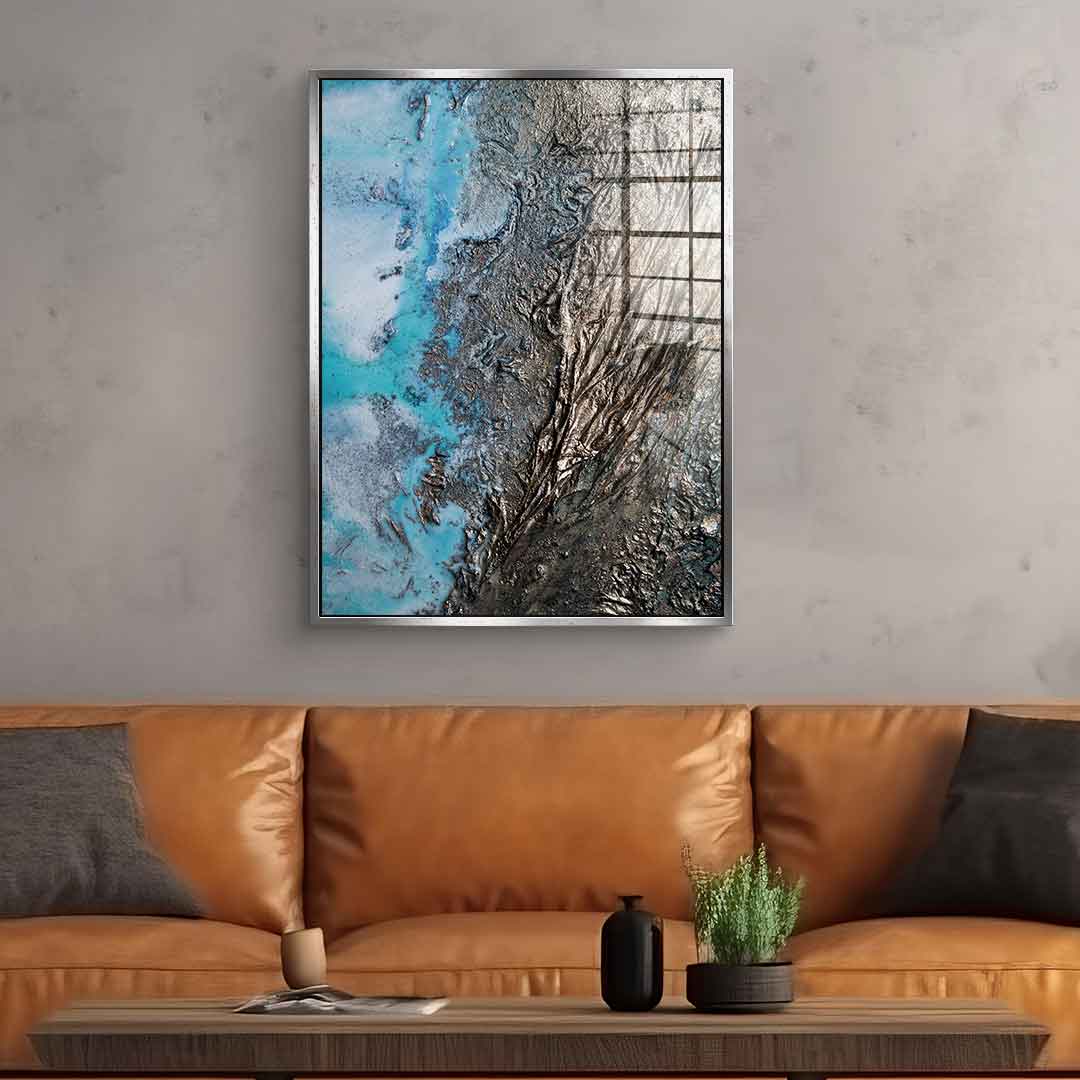 Golden Passion - Acrylglas