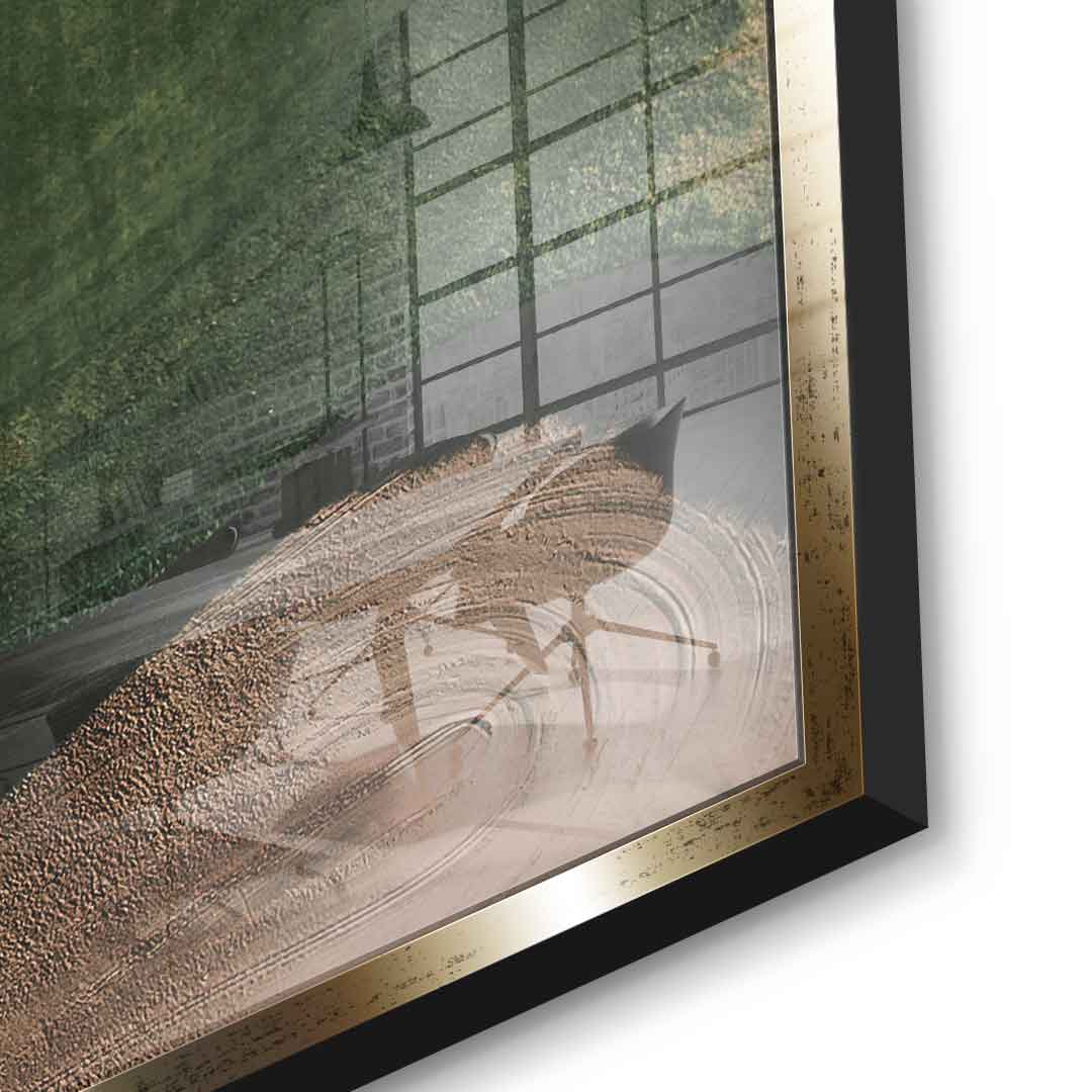 Driven by dreams #Golf V1 - Square Edition - Acrylic glass print