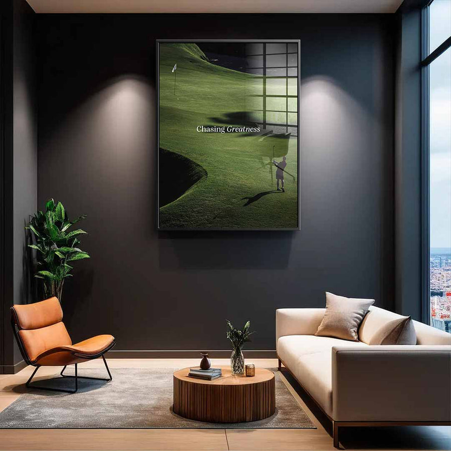 Chasing Greatness #Golf V2 - Szkło akrylowe
