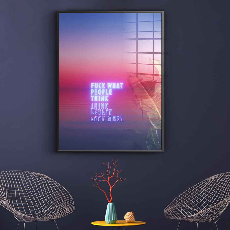 Gotta Be Happy - Szkło akrylowe