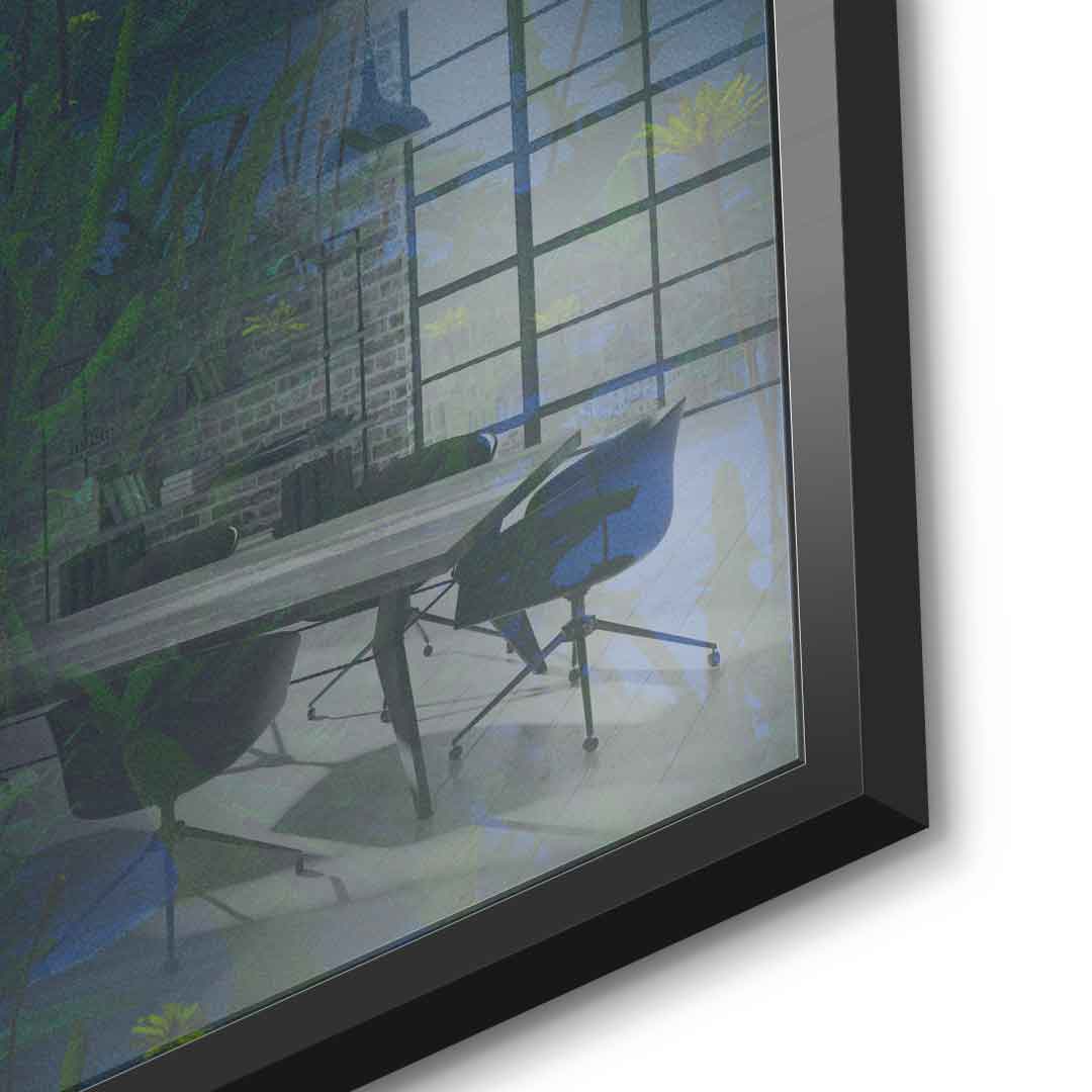 Green Garage - Acrylic glass