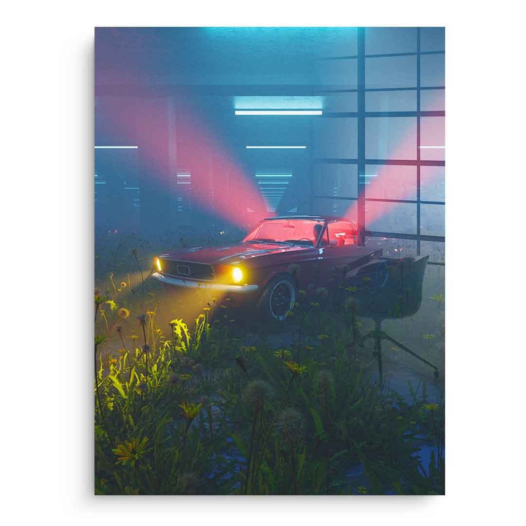 Green Garage - Acrylic glass