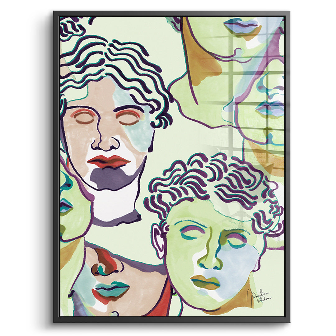 Griechische Statuen - Acrylglas