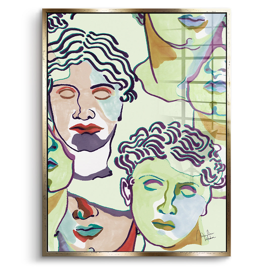 Griechische Statuen - Acrylglas