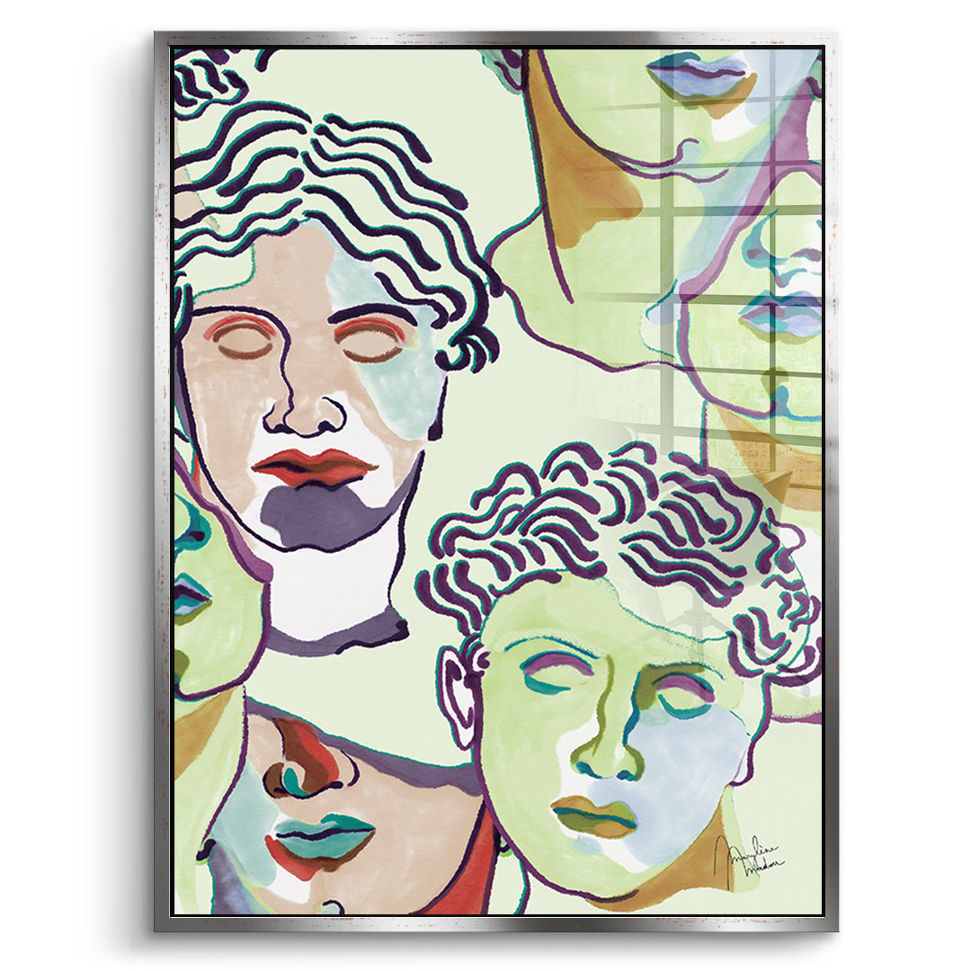 Griechische Statuen - Acrylglas