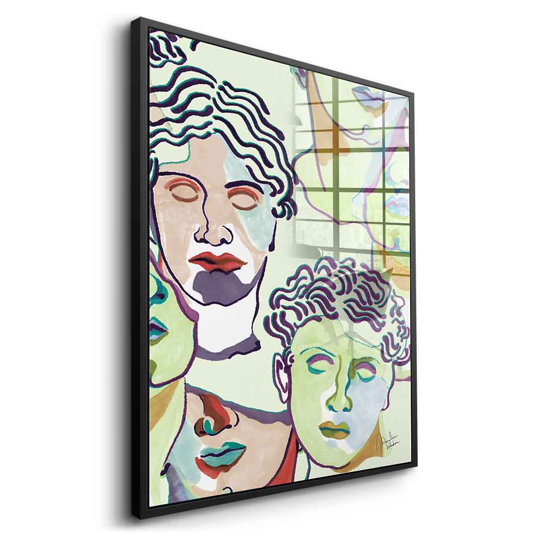 Griechische Statuen - Acrylglas