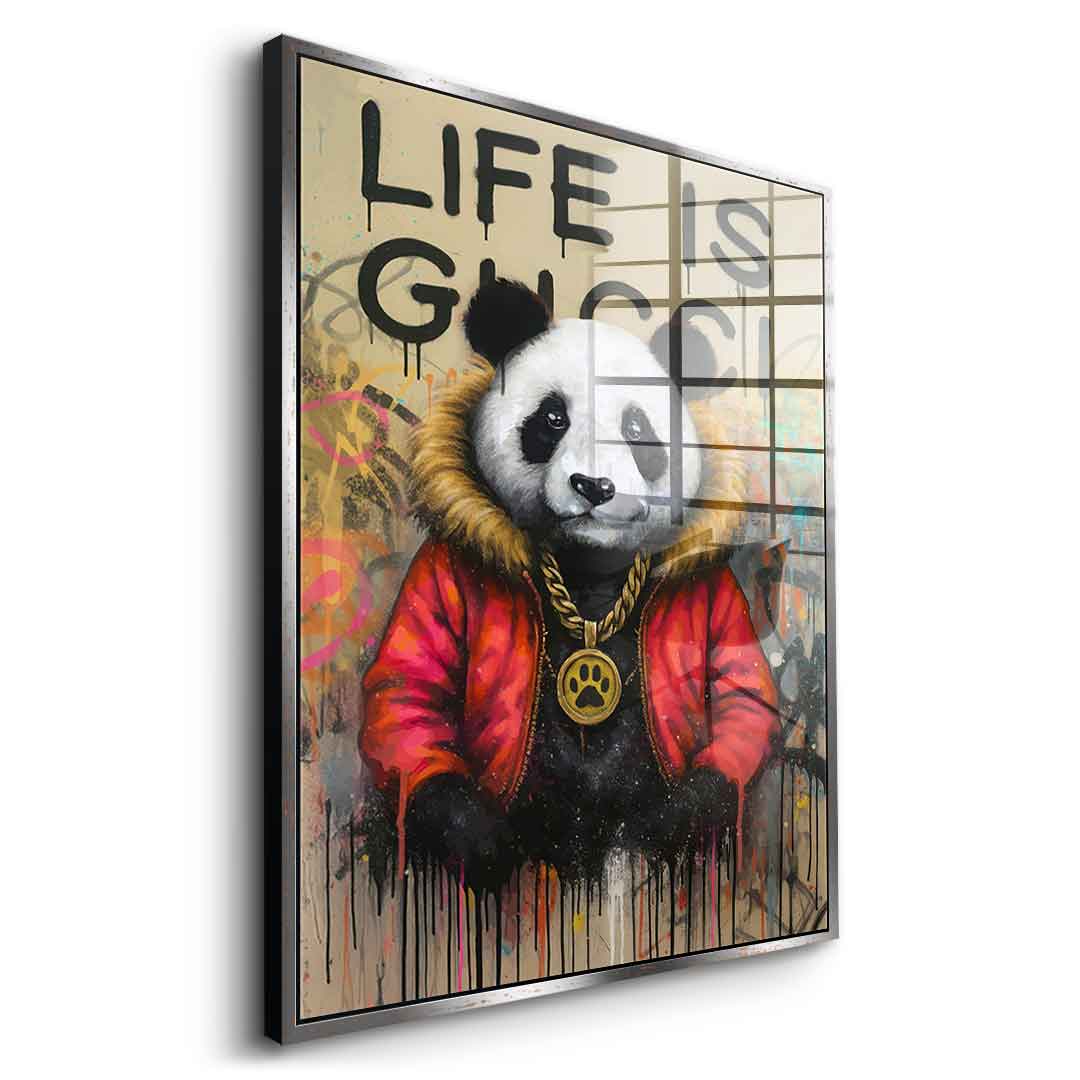 Gucci Panda - Acrylglas