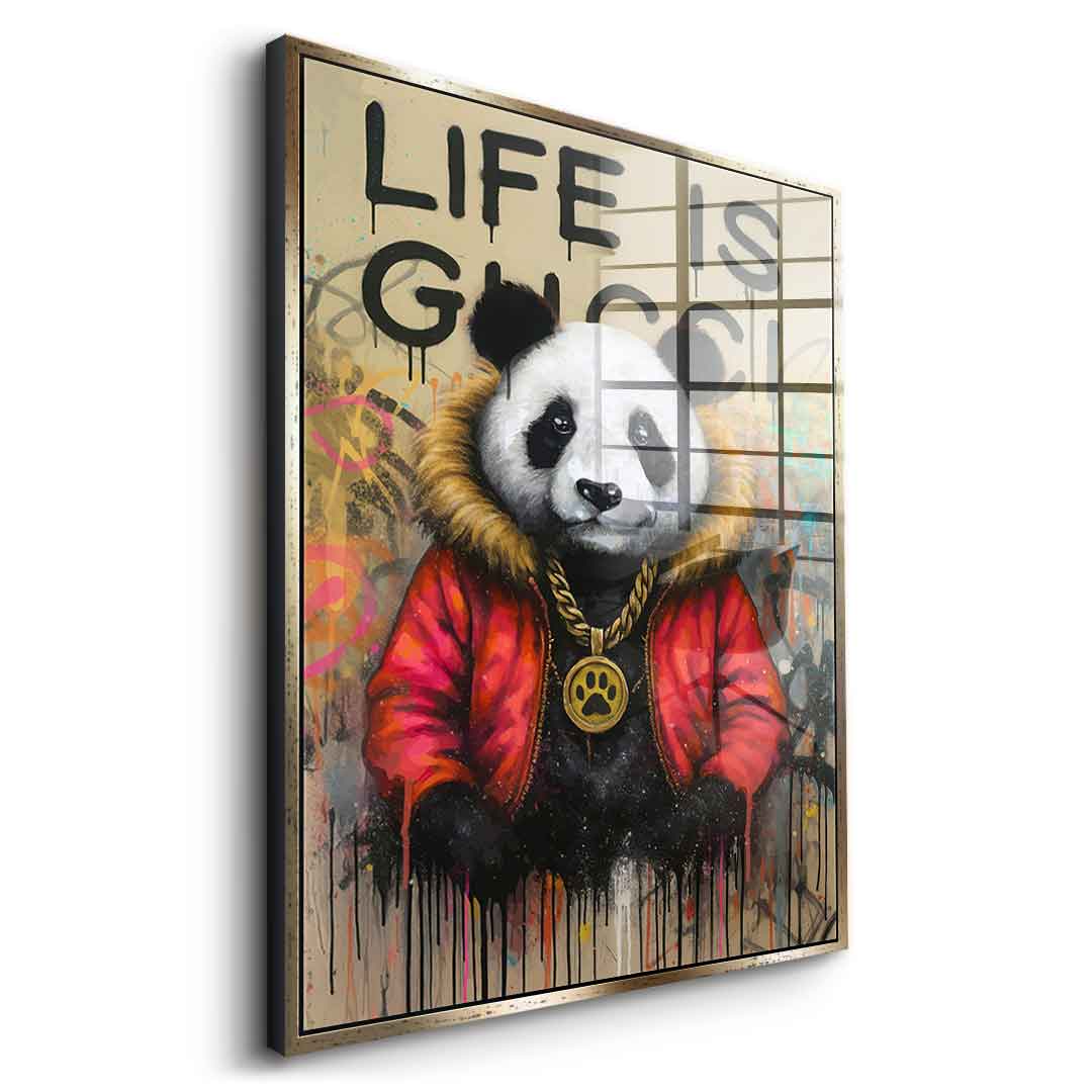 Gucci Panda - Acrylglas