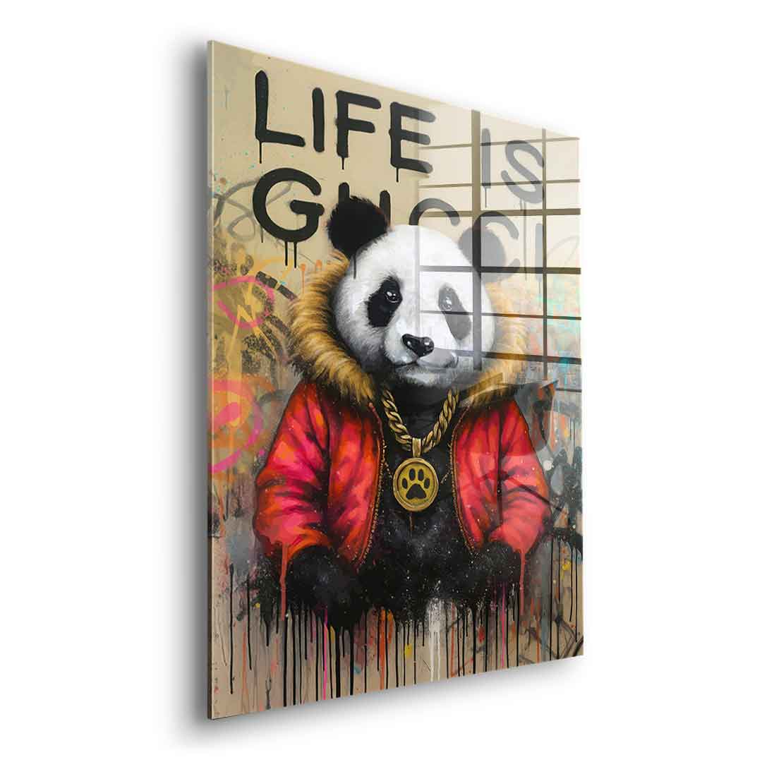 Gucci Panda - Acrylglas