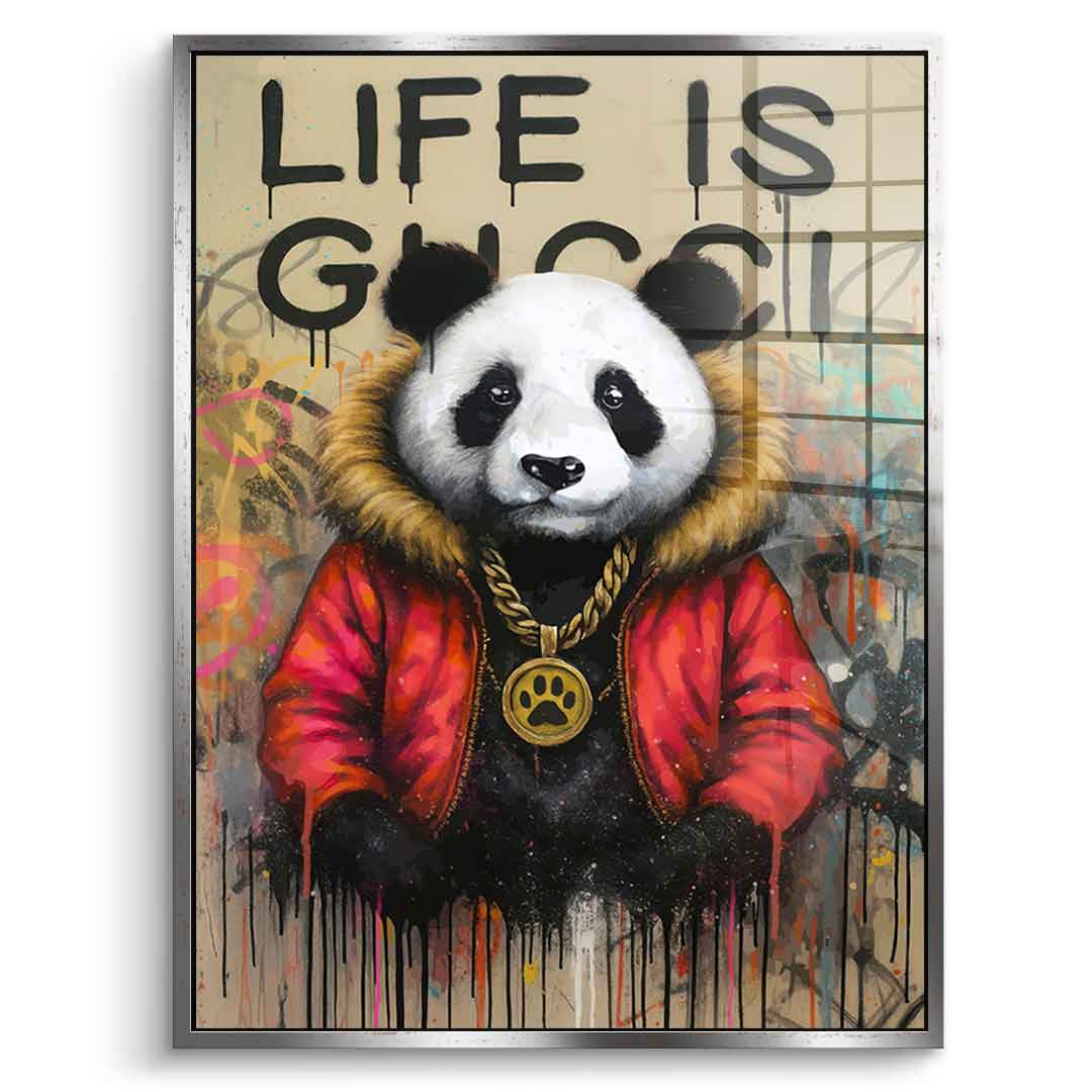 Gucci Panda - Acrylglas