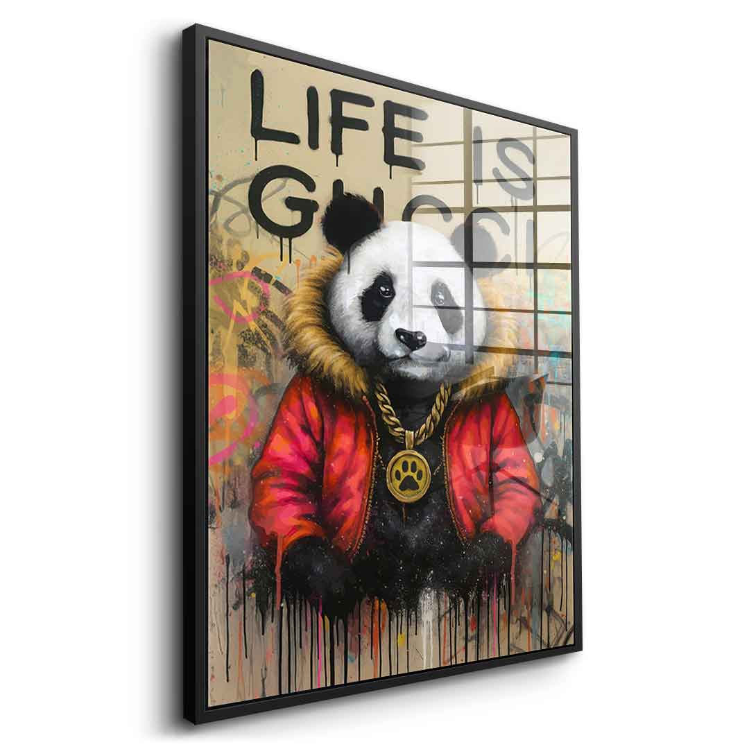 Gucci Panda - Acrylglas