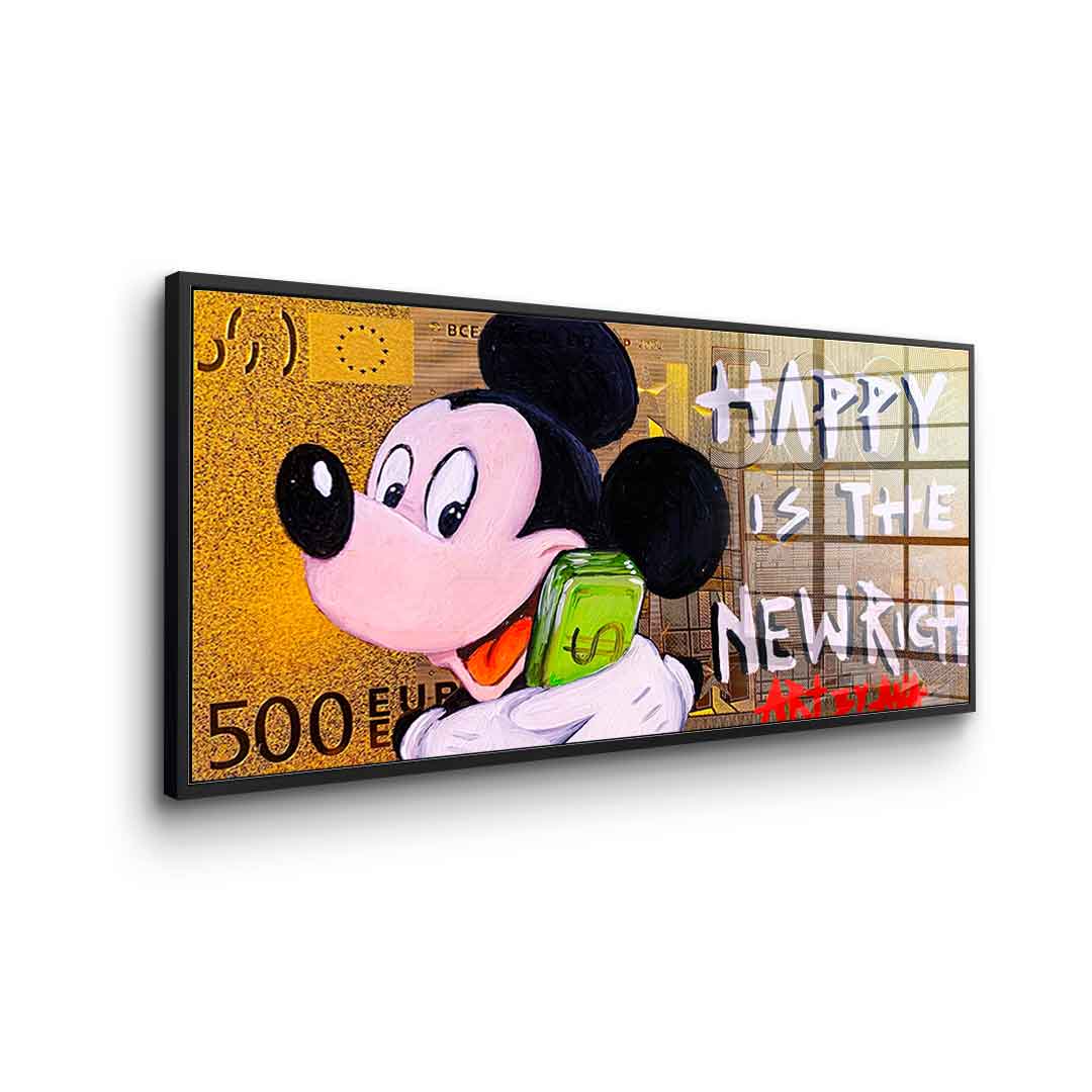 Happy Is The New Rich - Acrylglas