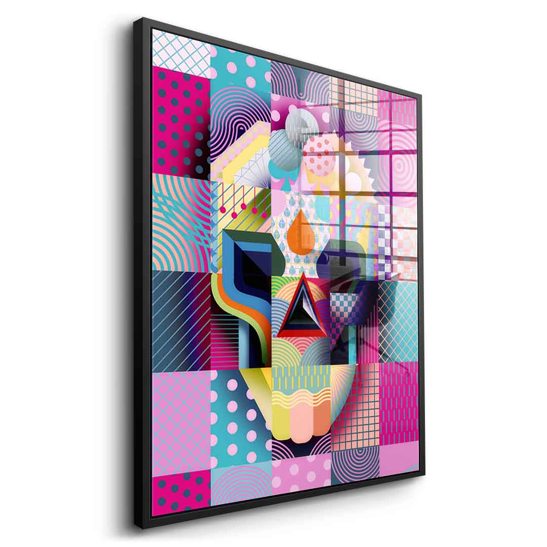 Happy Skull - Acrylic glass