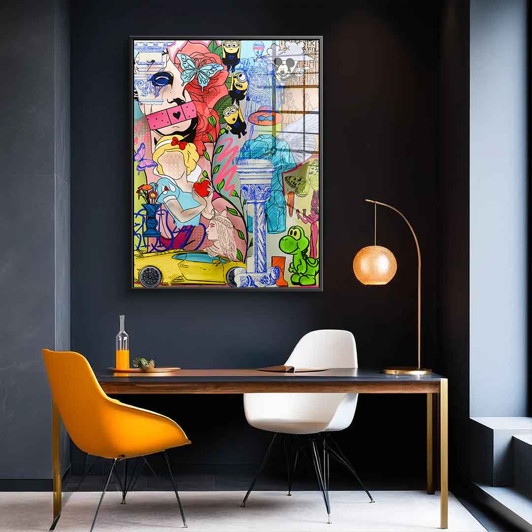 Histroy and Hype - Acrylglas