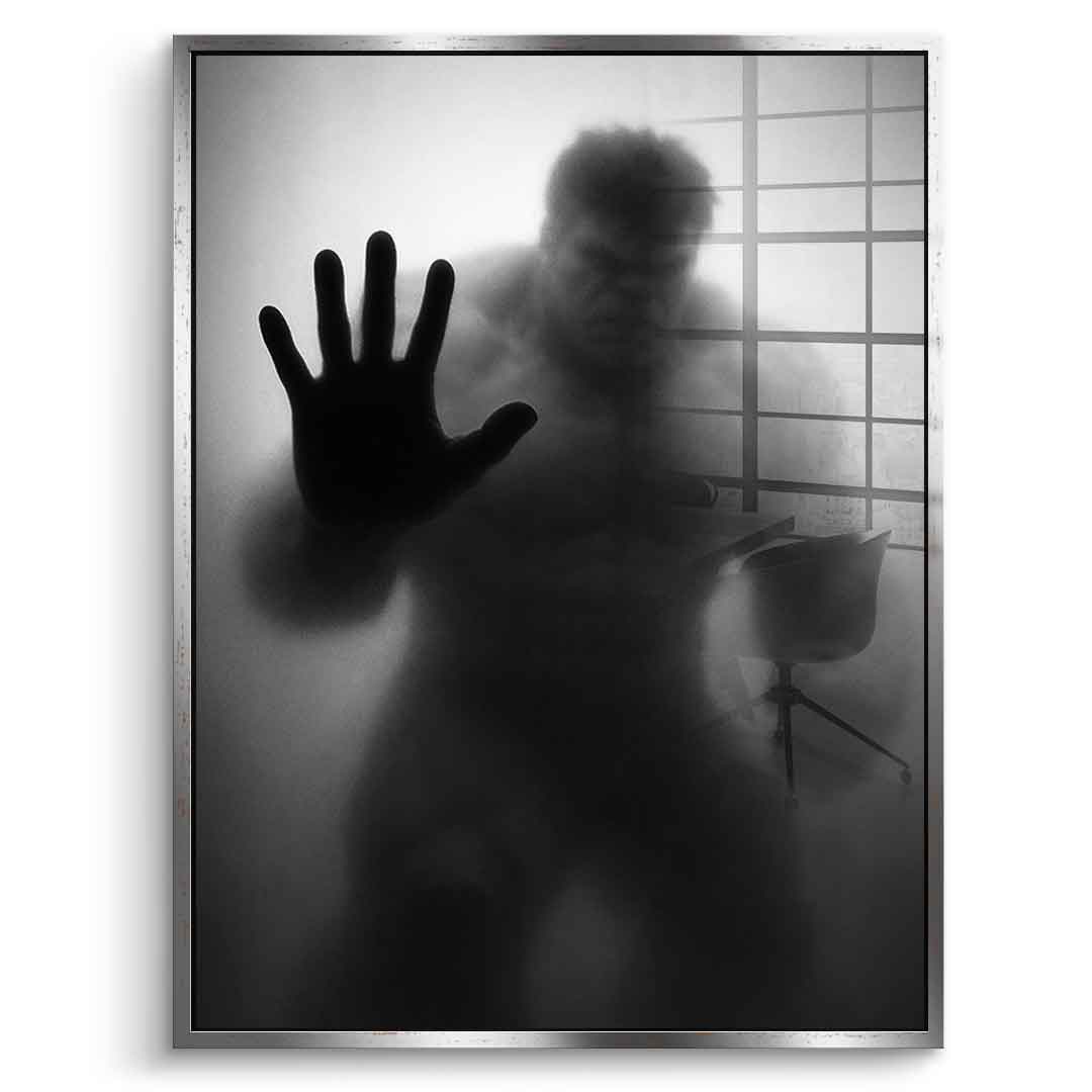 Hulk's Silhouette - Acrylglas