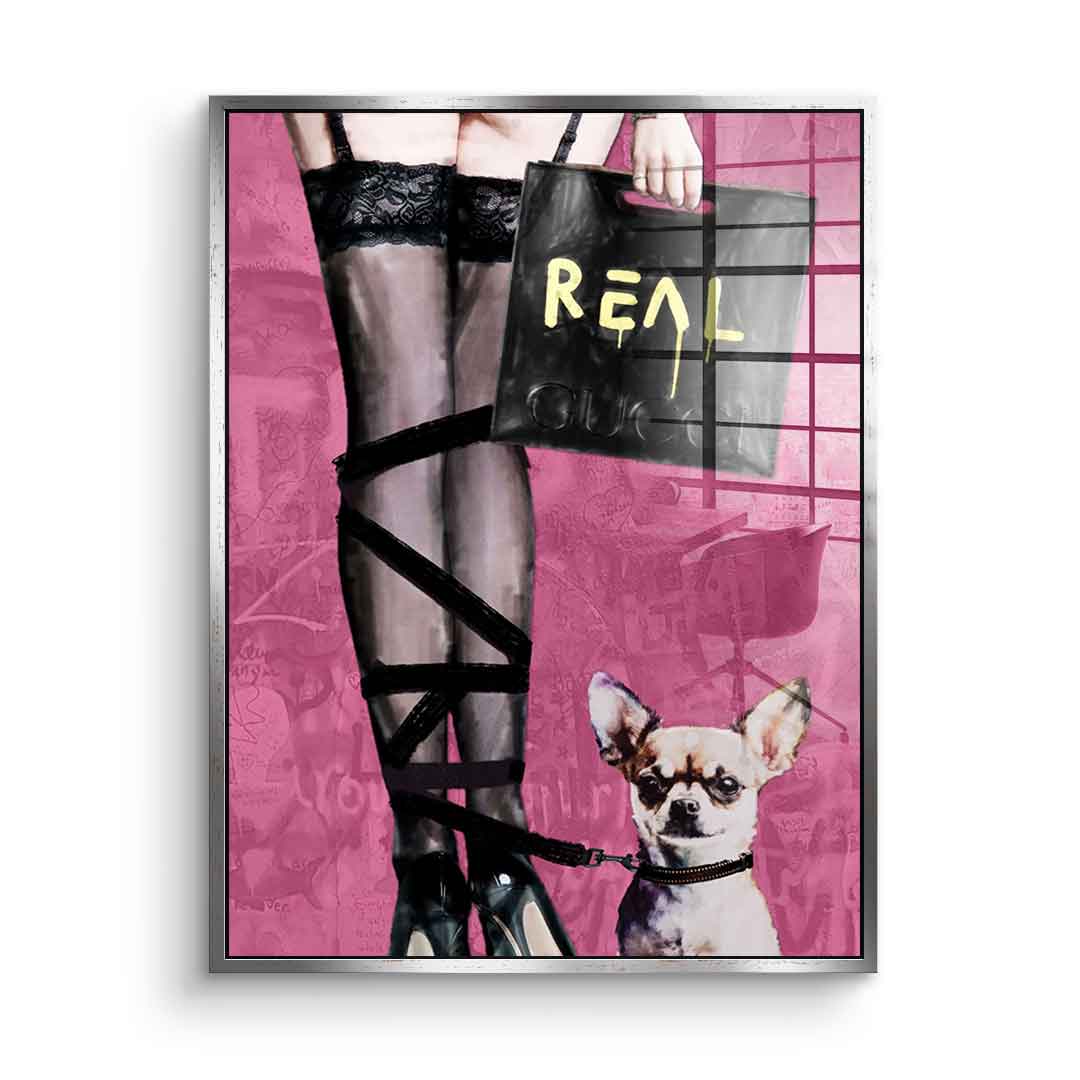 Strappy Stiletto - Acrylic glass