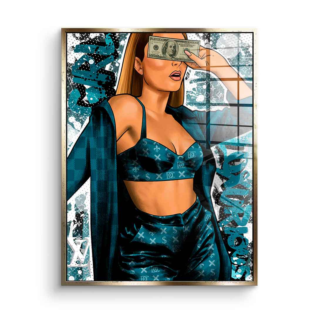 DCC Girl - Acrylglas