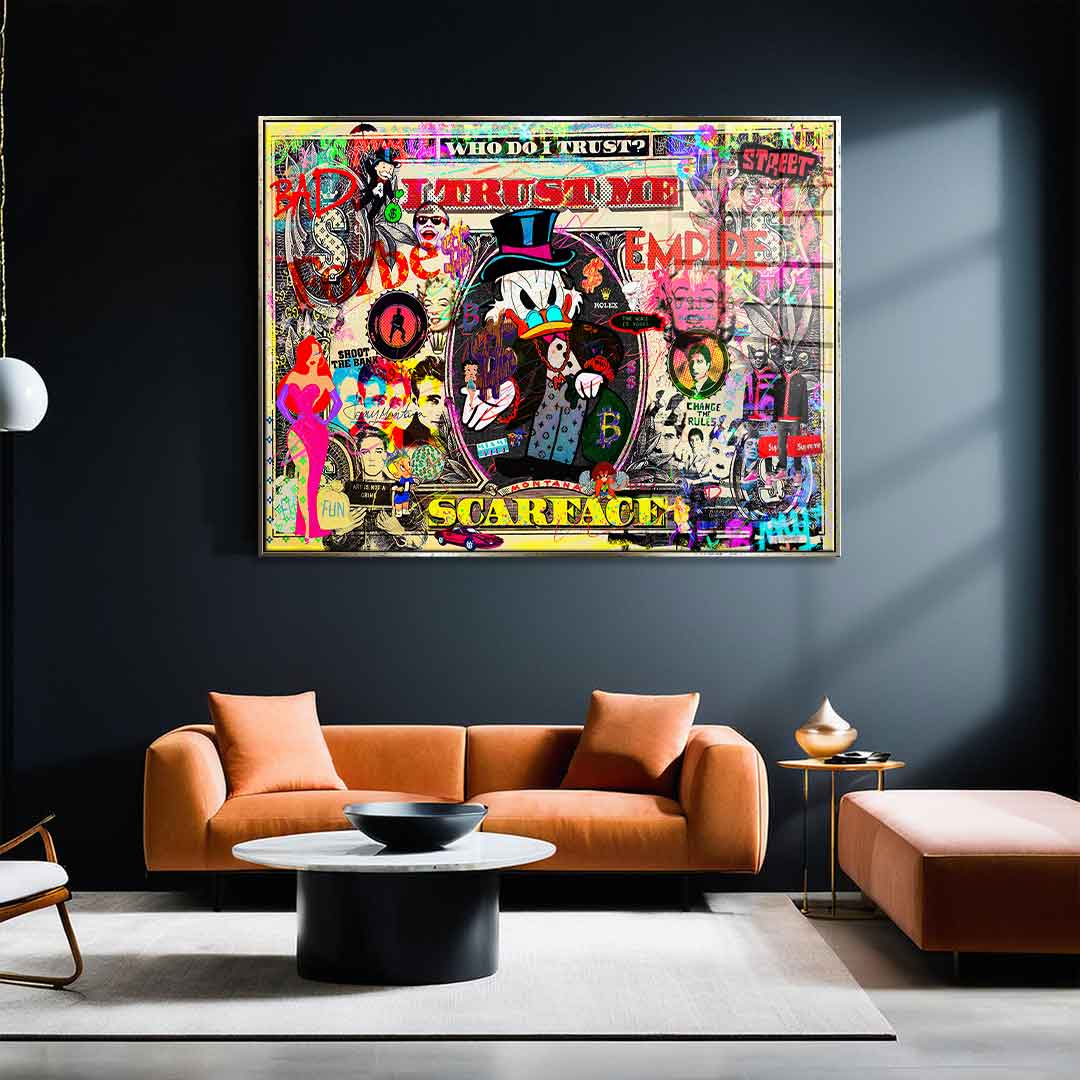 I TRUST ME - Acrylglas