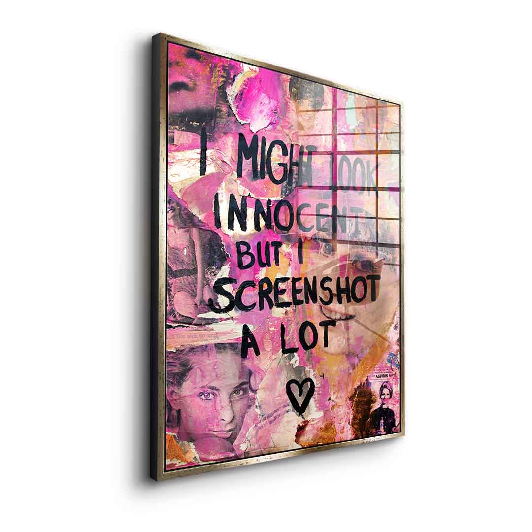 Innocent but screenshot a lot - Acrylglas
