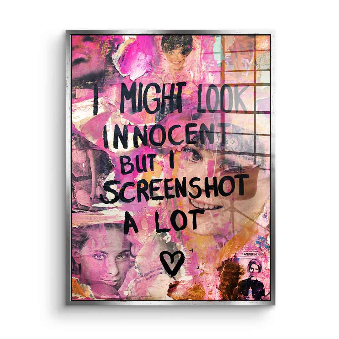 Innocent but screenshot a lot - Acrylglas