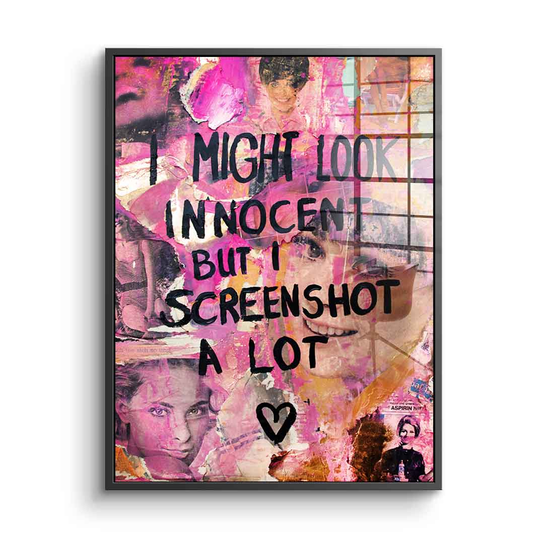 Innocent but screenshot a lot - Acrylglas