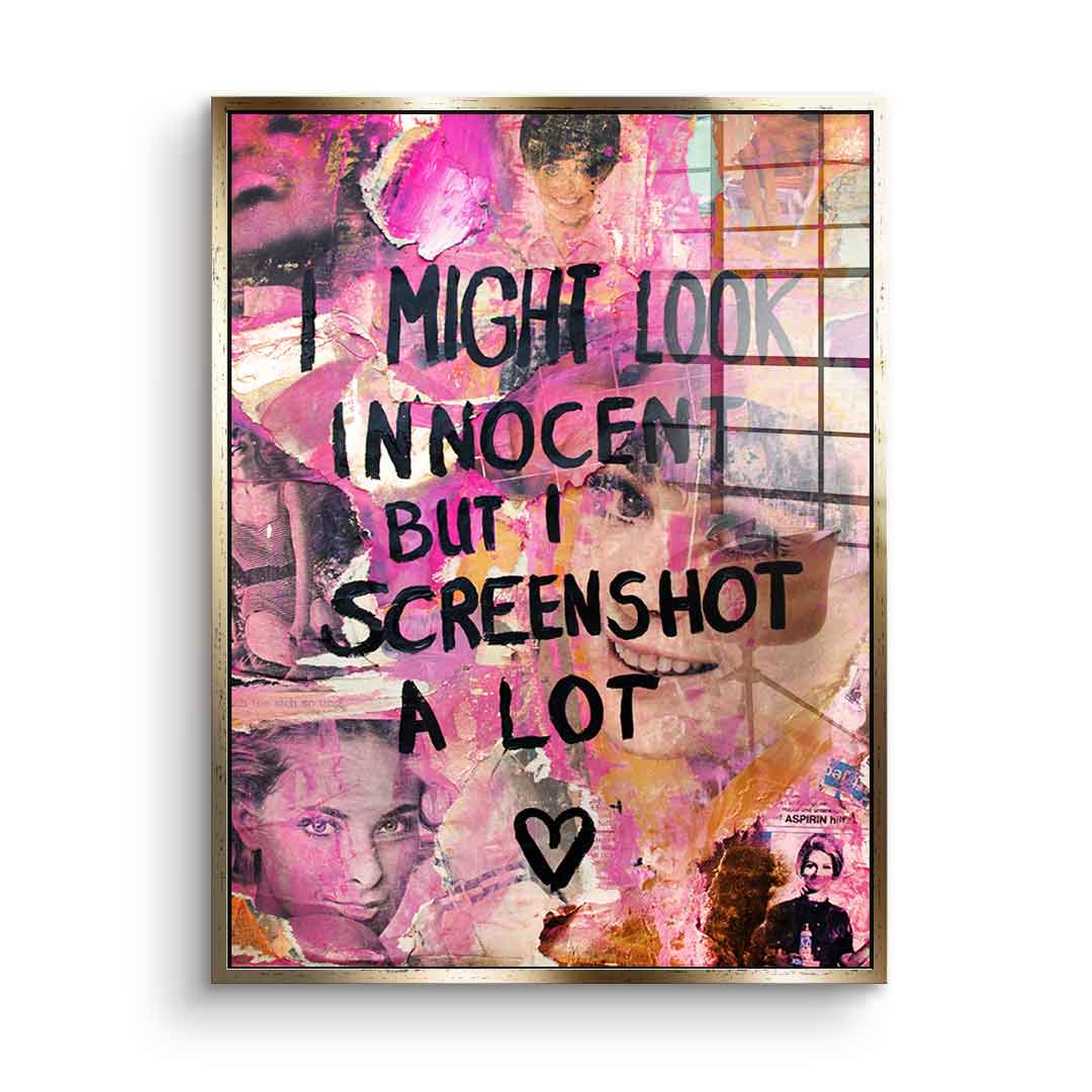 Innocent but screenshot a lot - Acrylglas