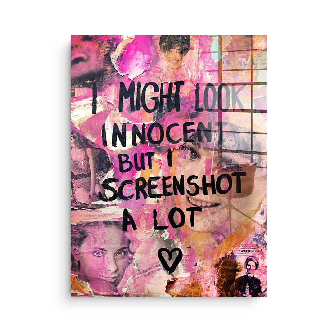 Innocent but screenshot a lot - Acrylglas